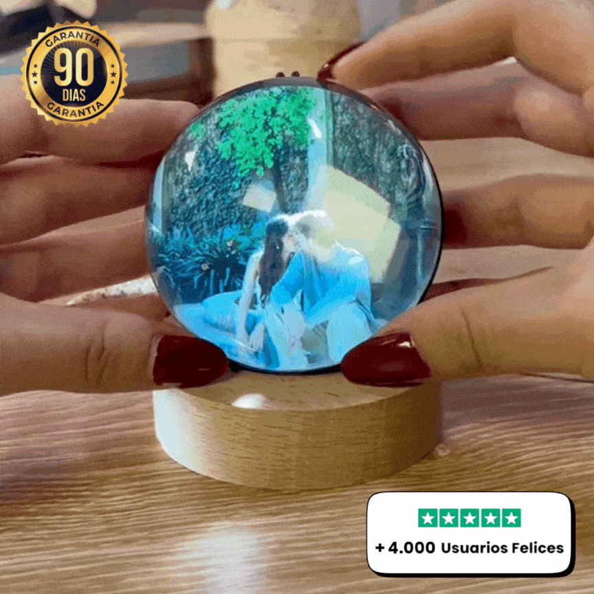 Orbel™ - Esfera Personalizable de Recuerdos en Vídeo